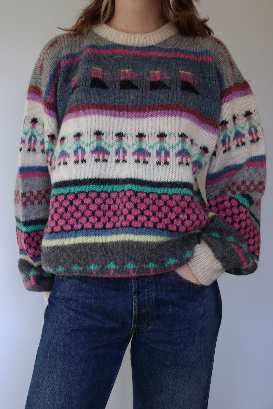 The Happy Rows - sweater - S up to L/XL