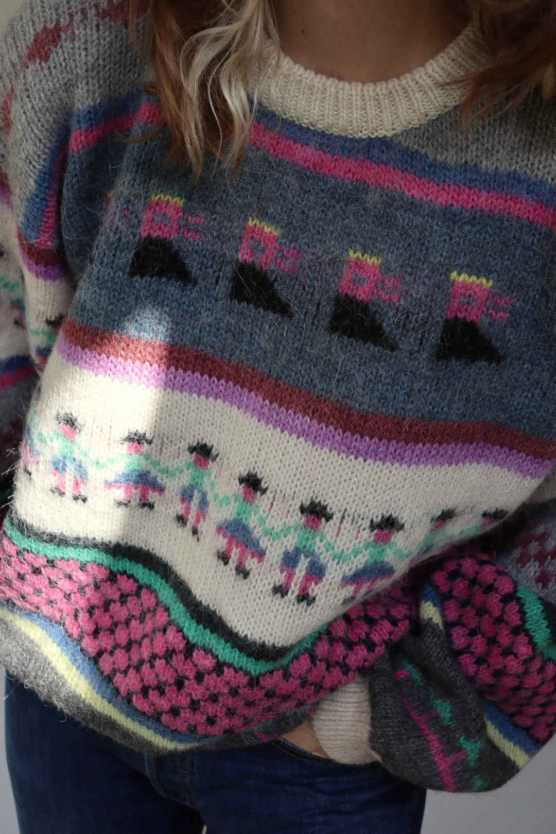 The Happy Rows - sweater - S up to L/XL