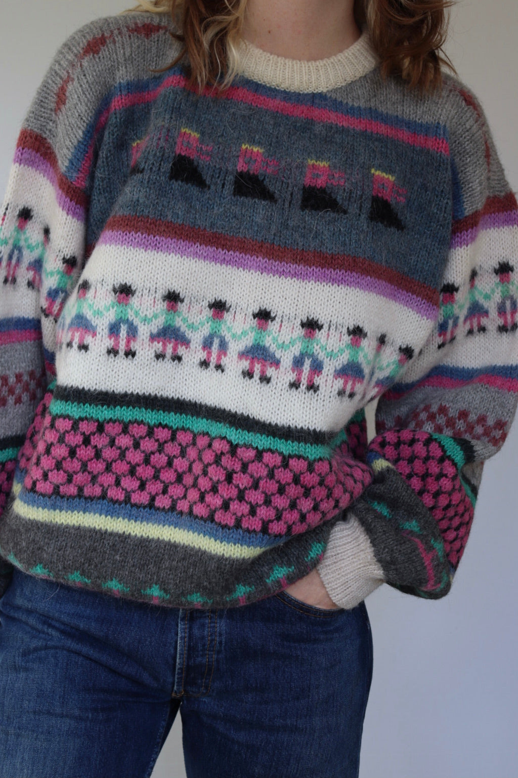 The Happy Rows - sweater - S up to L/XL