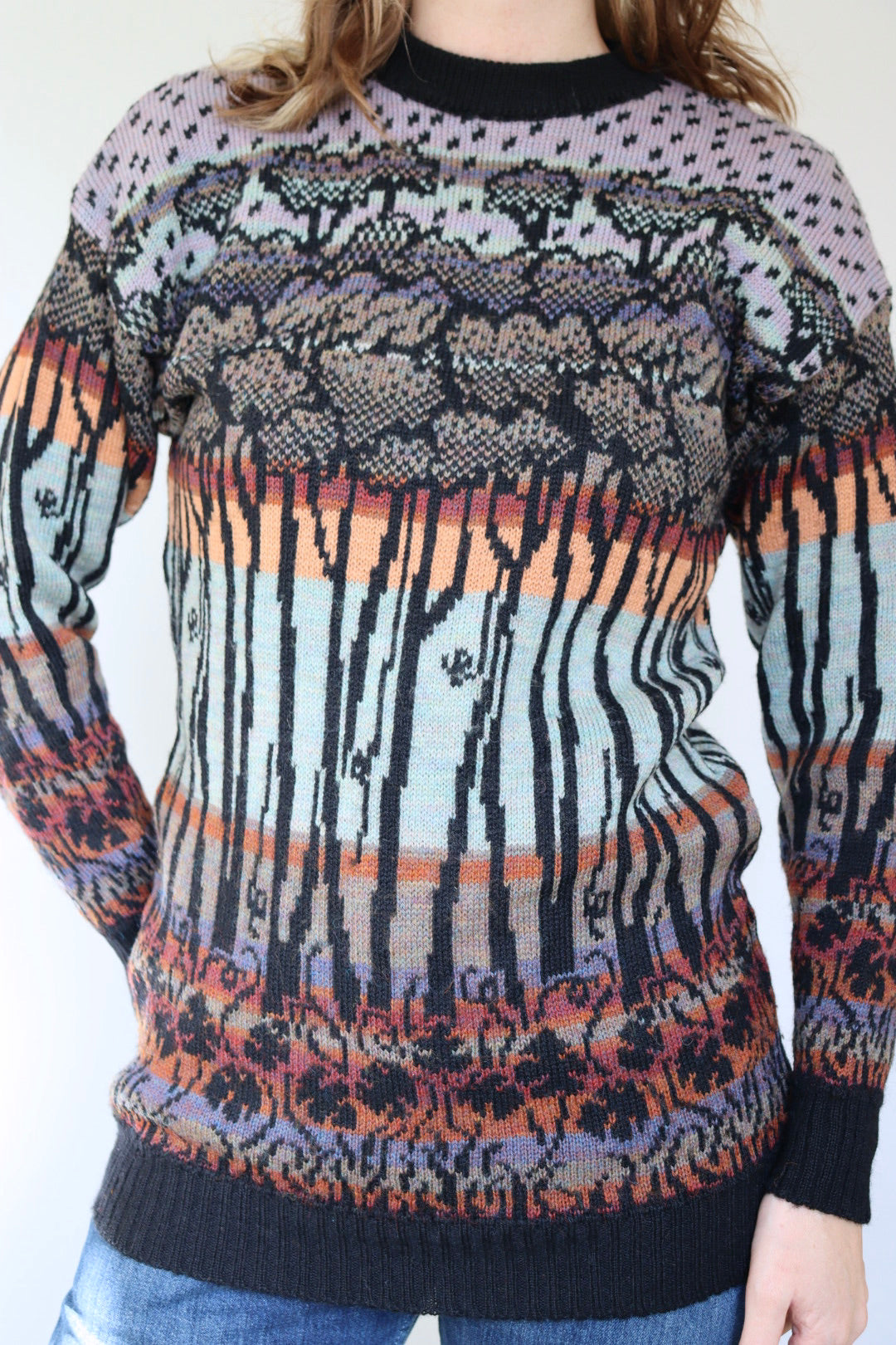 The WWF Trees - sweater - S up to M/L