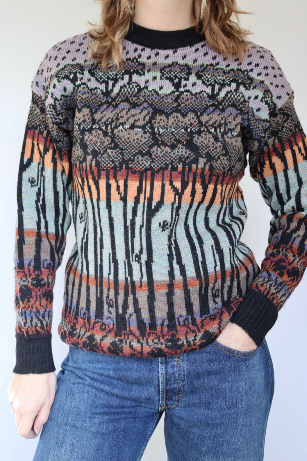 The WWF Trees - sweater - S up to M/L