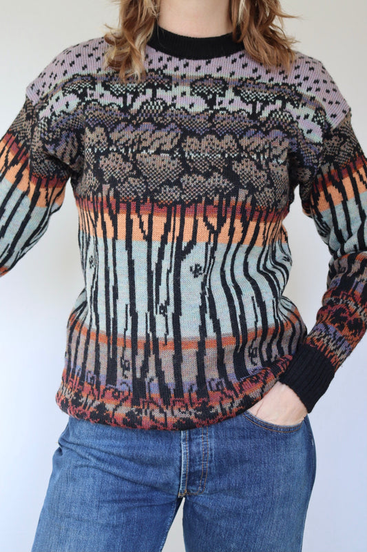 The WWF Trees - sweater - S up to M/L