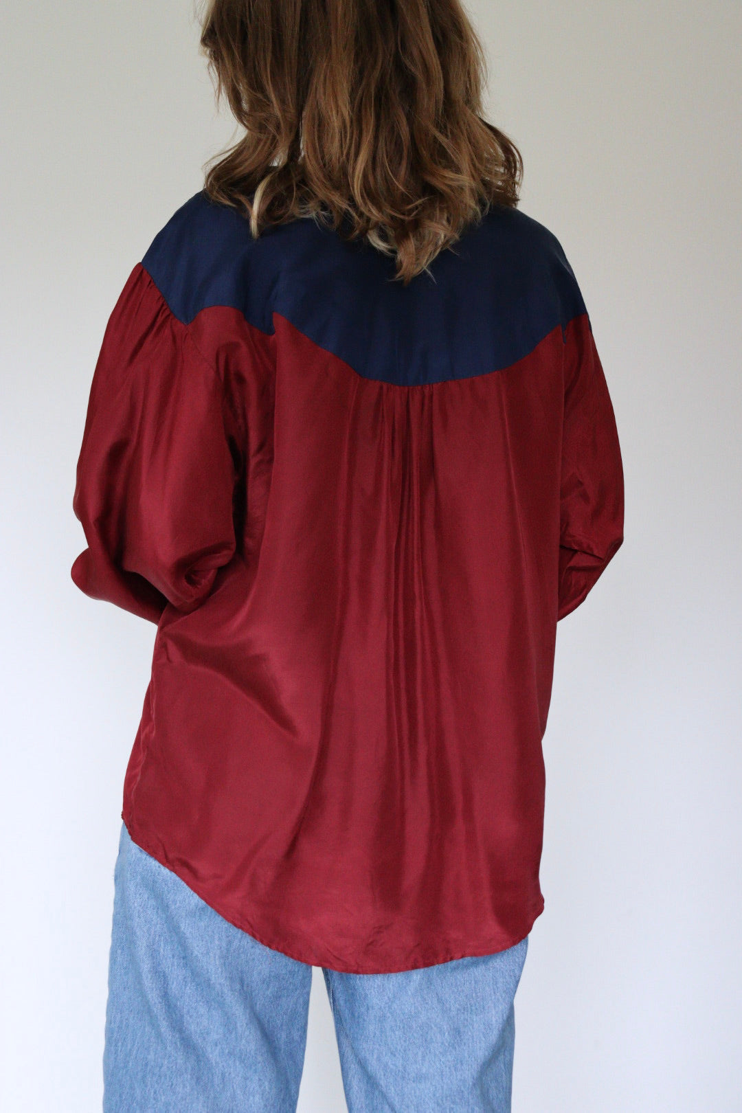 The Silk Rodeo - silk blouse - S up to L