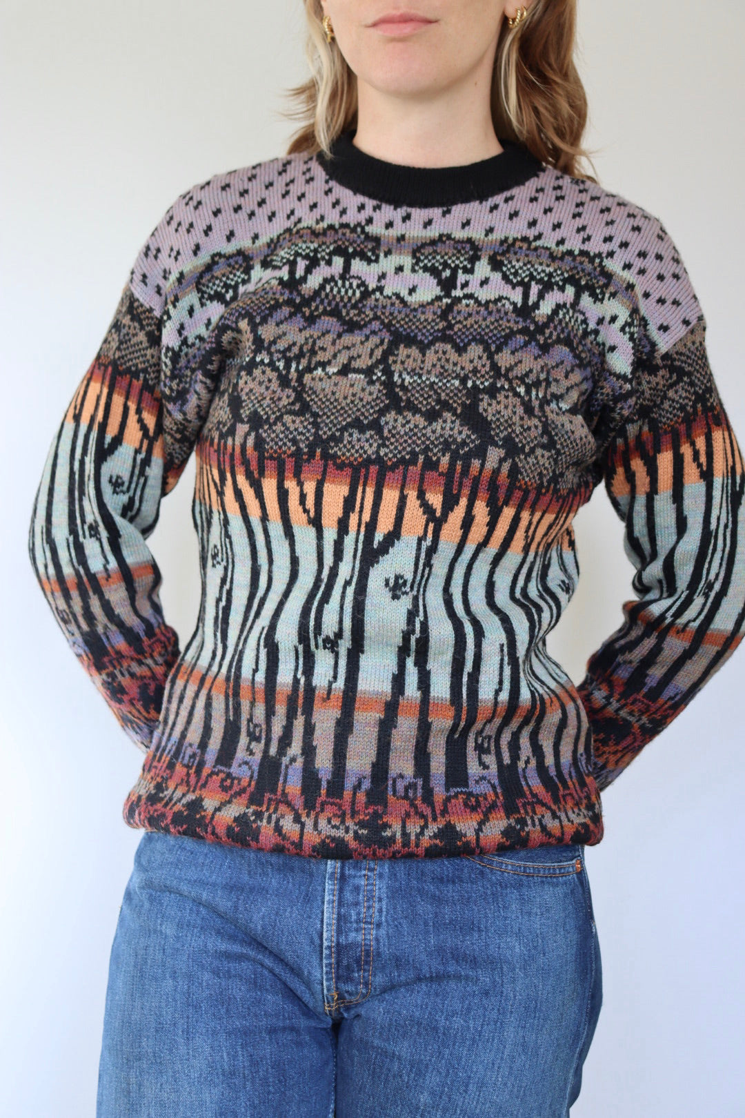 The WWF Trees - sweater - S up to M/L