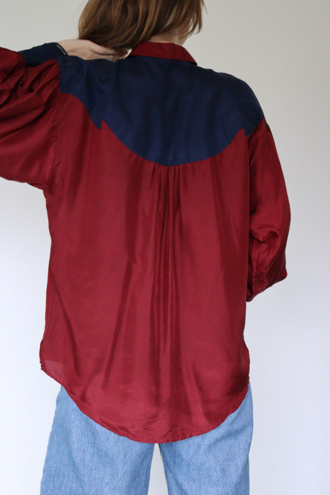 The Silk Rodeo - silk blouse - S up to L