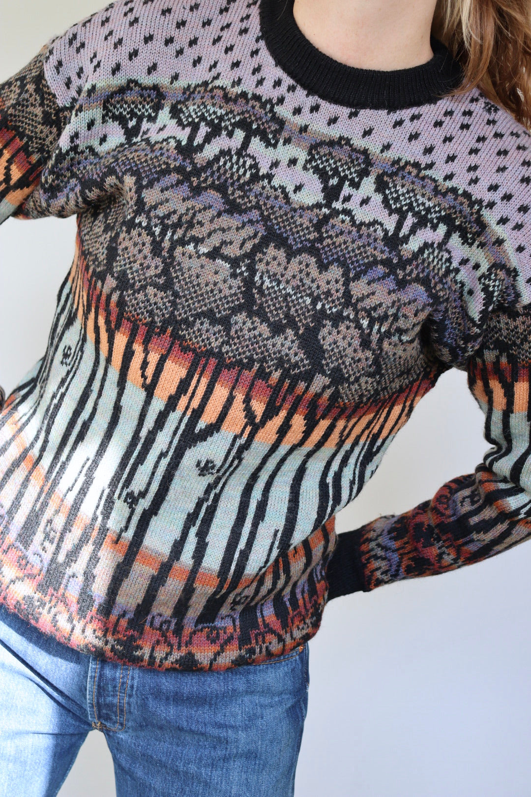 The WWF Trees - sweater - S up to M/L