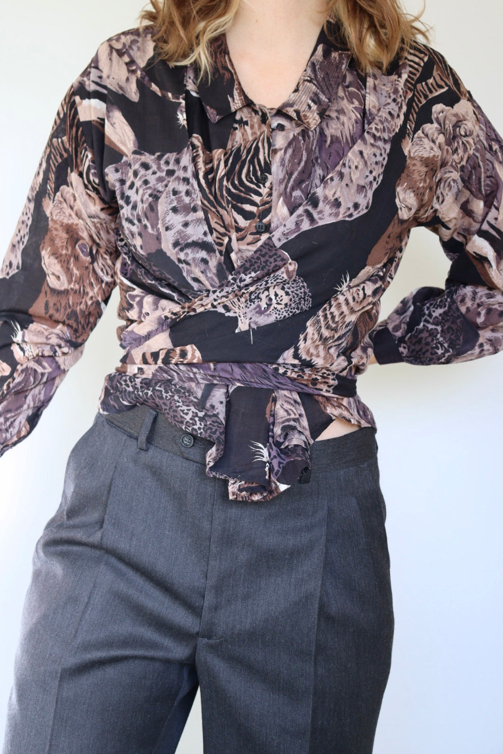 The Animal Knot - blouse - S up to L