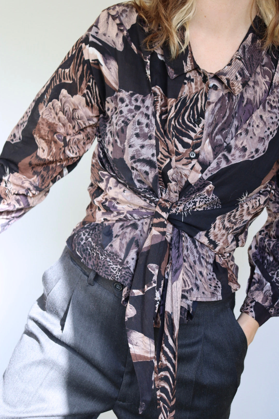 The Animal Knot - blouse - S up to L