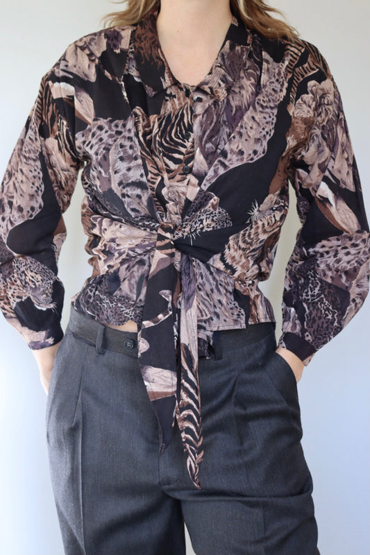 The Animal Knot - blouse - S up to L