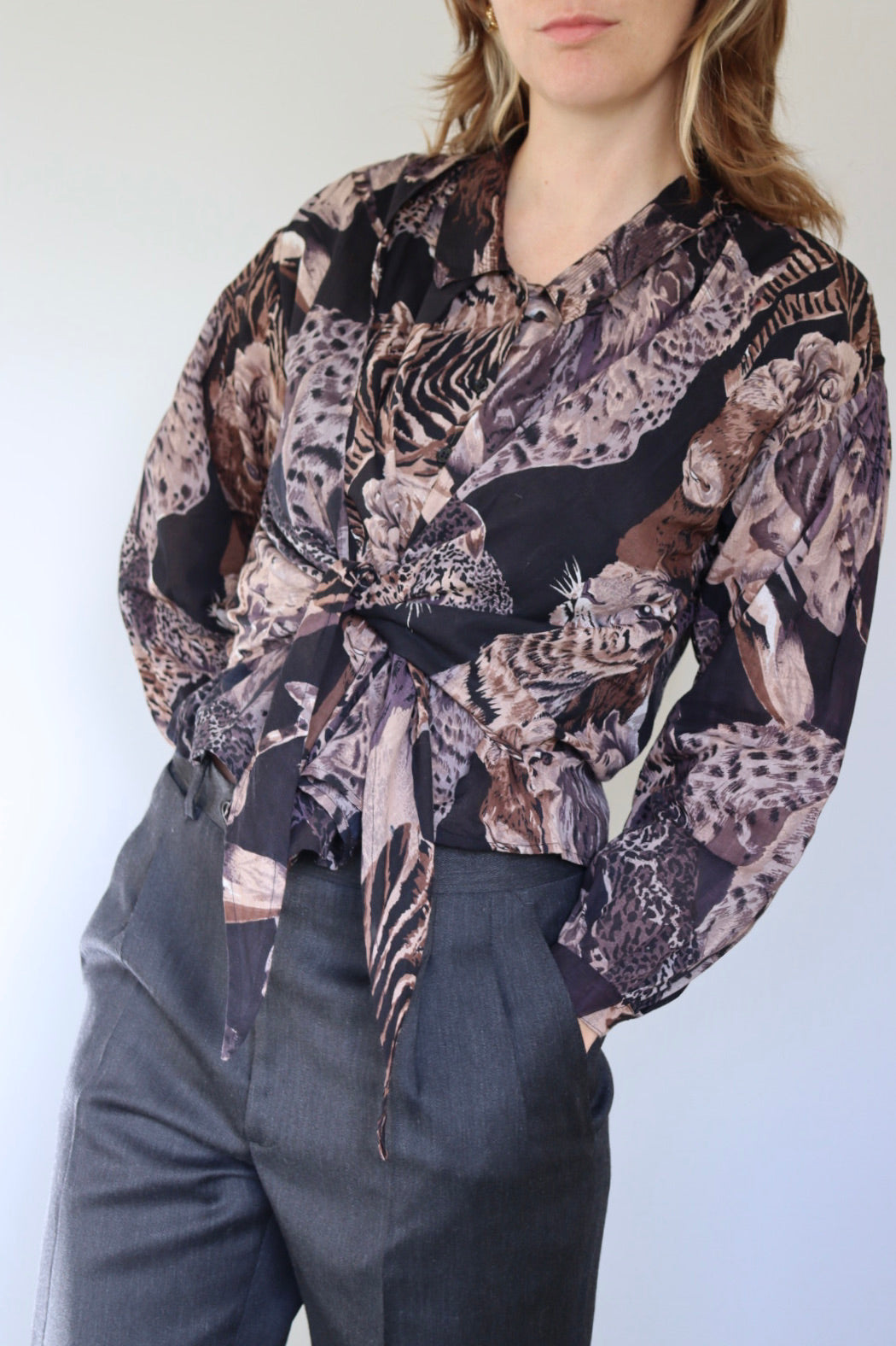 The Animal Knot - blouse - S up to L